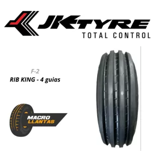 LLANTA 10.00 - 16 (8) F-2 JK RIB KING