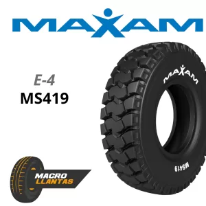 16.00R25 MX MS419 198A2 3☆ T/L B S2LC SZ