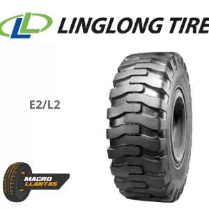 LLANTA 15.5 - 25 (12) E2/L-2 LING LONG - TL